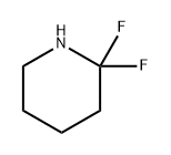 Piperidine, 2,2-difluoro- Struktur