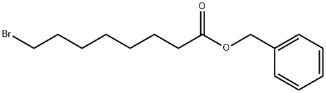 Octanoic acid, 8-bromo-, phenylmethyl ester Struktur