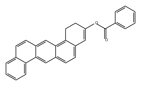 Dibenz[a,h]anthracen-3-ol, 1,2-dihydro-, 3-benzoate