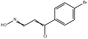 2-Propenal, 3-(4-bromophenyl)-3-chloro-, oxime