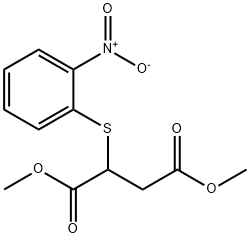 Butanedioic acid, 2-[(2-nitrophenyl)thio]-, 1,4-dimethyl ester