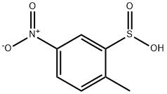 2-Methyl-5-nitrobenzenesulfinic acid Struktur