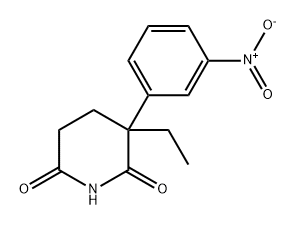 2,6-Piperidinedione, 3-ethyl-3-(3-nitrophenyl)-