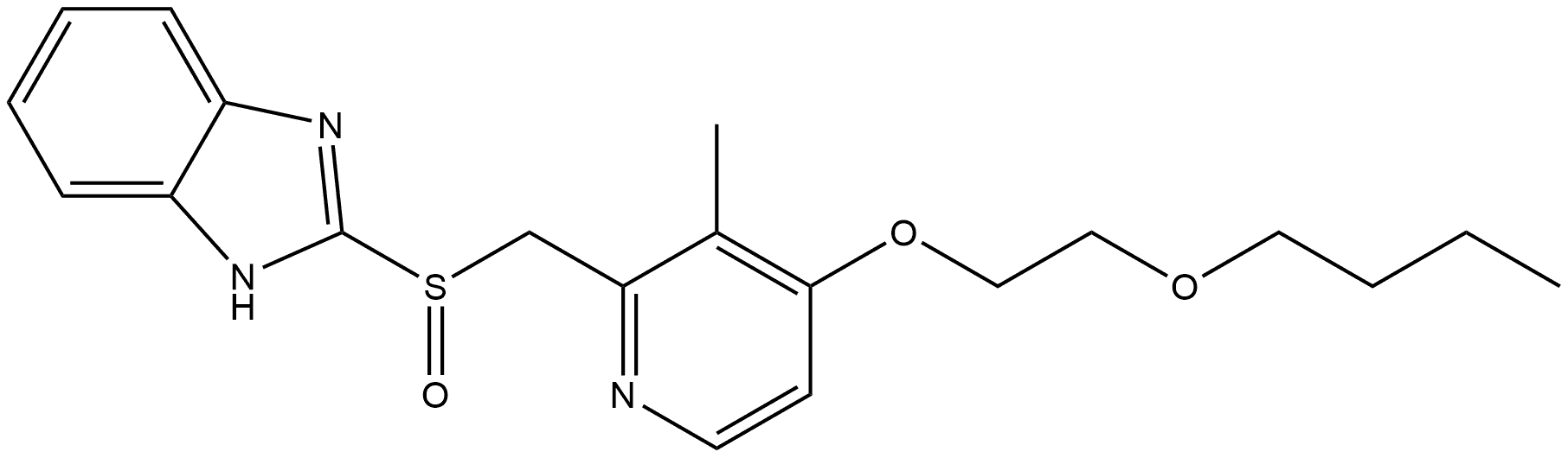 Anaprazole Impurity 24 Struktur