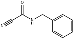 Carbonocyanidic amide, N-(phenylmethyl)- Struktur