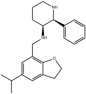 HSP-117 free base Struktur