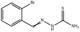 Hydrazinecarbothioamide, 2-[(2-bromophenyl)methylene]- Struktur