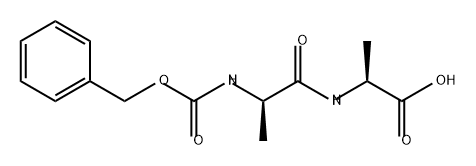 L-Alanine, N-[(phenylmethoxy)carbonyl]-D-alanyl- Struktur