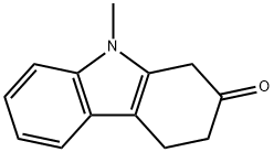 2H-Carbazol-2-one, 1,3,4,9-tetrahydro-9-methyl- Struktur