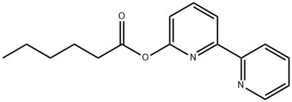 Hexanoic acid, [2,2'-bipyridin]-6-yl ester