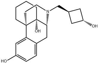 3-hydroxybutorphanol Struktur