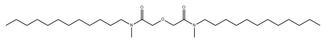 Acetamide, 2,2'-oxybis[N-dodecyl-N-methyl- Struktur