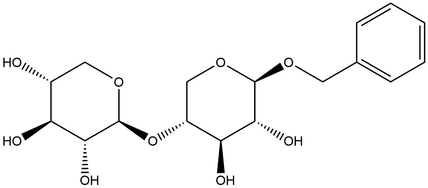 Benzyl β-D-xylobioside Struktur