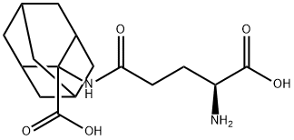 N-(gamma-glutamyl)adamantanine Struktur