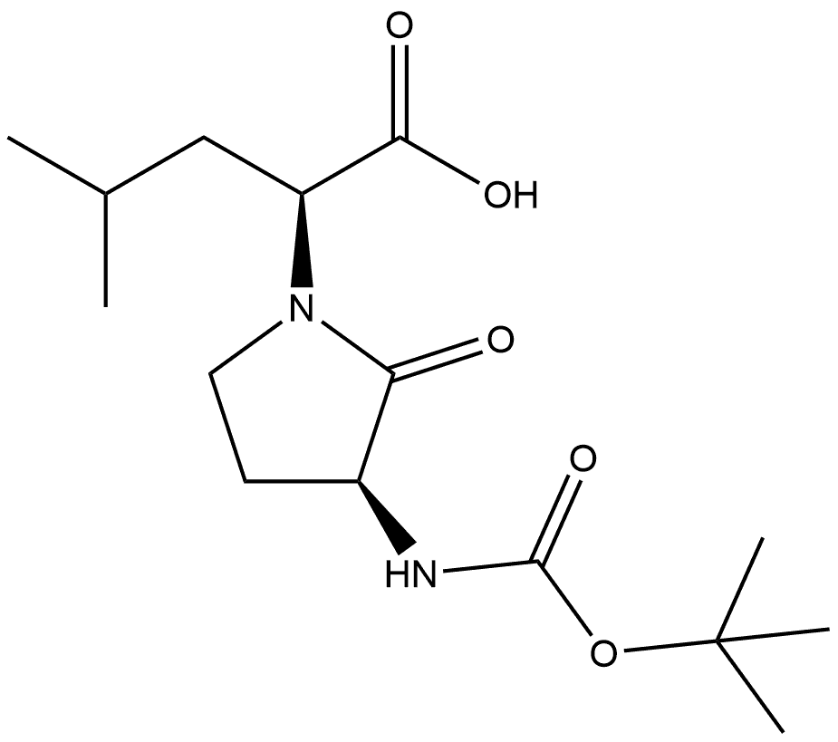 Boc-Freidinger's lactam Struktur