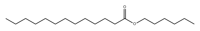 Tridecanoic acid hexyl ester Struktur