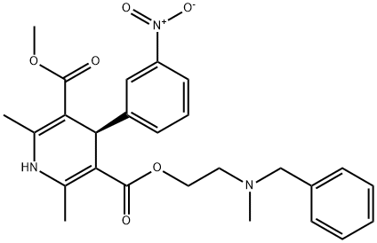 (R)-(-)-Nicardipine Struktur