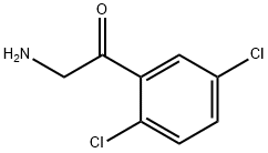 Ethanone, 2-amino-1-(2,5-dichlorophenyl)- Struktur