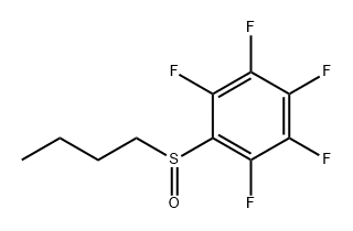 Benzene, 1-(butylsulfinyl)-2,3,4,5,6-pentafluoro-