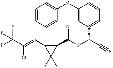 (1R)-trans-Lambda-Cyhalothrin Struktur