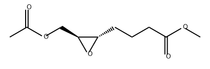 2-Oxiranebutanoic acid, 3-[(acetyloxy)methyl]-, methyl ester, (2S,3S)-