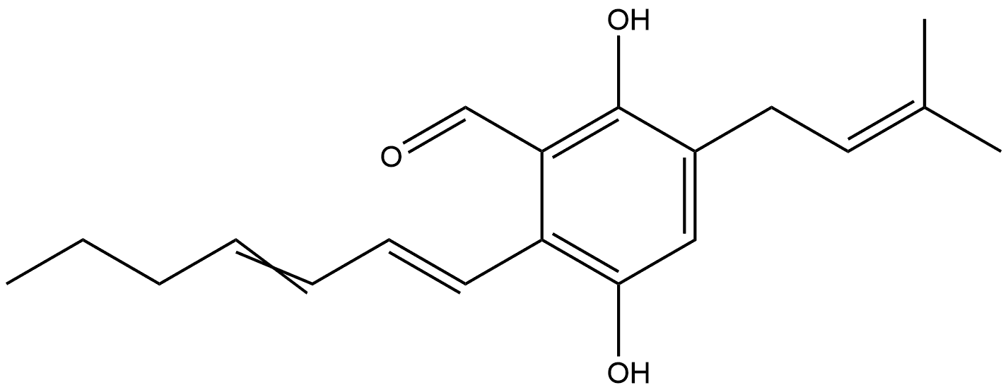 DIHYDROAUROGLAUCIN Struktur