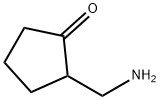 Cyclopentanone, 2-(aminomethyl)- Struktur