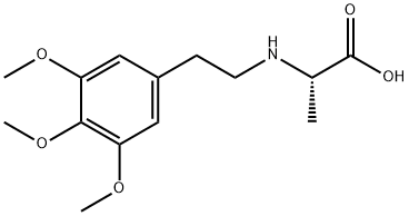 Mescaloruvic acid Struktur