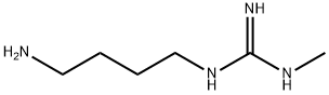 N(G)-methylagmatine Struktur