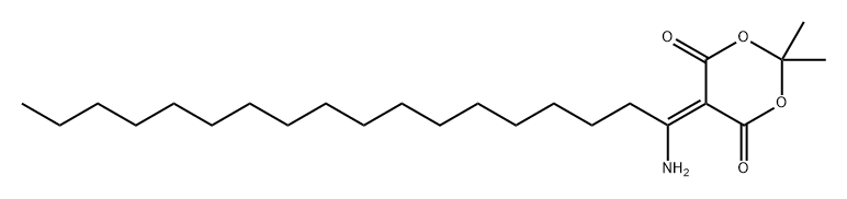 1,3-Dioxane-4,6-dione, 5-(1-aminooctadecylidene)-2,2-dimethyl-