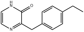 2(1H)-Pyrazinone,3-[(4-ethylphenyl)methyl]-(9CI) Struktur