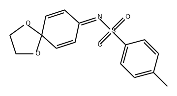 Benzenesulfonamide, N-1,4-dioxaspiro[4.5]deca-6,9-dien-8-ylidene-4-methyl-