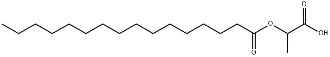 Hexadecanoic acid, 1-carboxyethyl ester Struktur