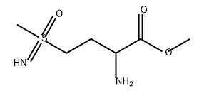 Butanoic acid, 2-amino-4-(S-methylsulfonimidoyl)-, methyl ester (9CI) Struktur