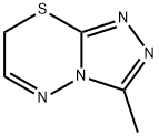 7H-1,2,4-Triazolo[3,4-b][1,3,4]thiadiazine,3-methyl-(9CI) Struktur