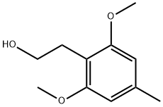 2,6-Dimethoxy-4-methylbenzeneethanol Struktur