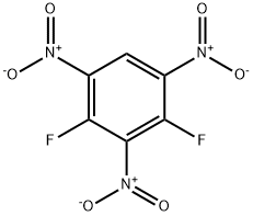 Benzene, 2,4-difluoro-1,3,5-trinitro- Struktur