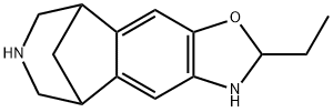 5,9-Methano-2H-oxazolo[4,5-h][3]benzazepine,2-ethyl-3,5,6,7,8,9-hexahydro-(9CI) Struktur