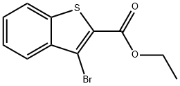 Ethyl 3-bromobenzo[b]thiophene-2-carboxylate Struktur