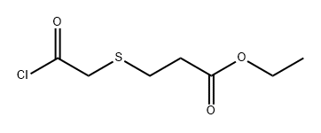 Propanoic acid, 3-[(2-chloro-2-oxoethyl)thio]-, ethyl ester