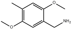 Benzenemethanamine, 2,5-dimethoxy-4-methyl- Struktur