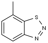 1,2,3-Benzothiadiazole, 7-methyl- Struktur