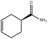 3-Cyclohexene-1-carboxamide, (1S)- Struktur