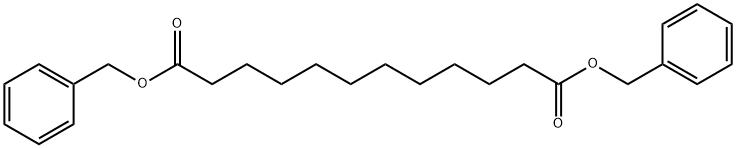 Dodecanedioic acid, 1,12-bis(phenylmethyl) ester Struktur