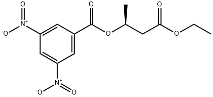 Butanoic acid, 3-[(3,5-dinitrobenzoyl)oxy]-, ethyl ester, (3S)- Struktur