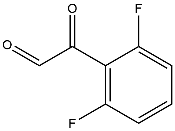 Benzeneacetaldehyde, 2,6-difluoro-α-oxo- Struktur