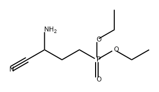 Phosphonic acid, (3-amino-3-cyanopropyl)-, diethyl ester (9CI)