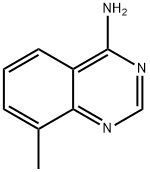 4-Quinazolinamine, 8-methyl- Struktur