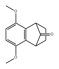 1,4-Methanonaphthalen-9-one, 1,2,3,4-tetrahydro-5,8-dimethoxy- Struktur