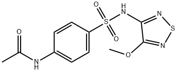 acetylsulphametrole Struktur